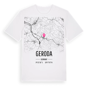 Geroda karta t-shirt – ekologisk bomull t-shirt från Pinshirt