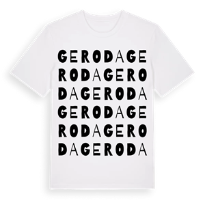 Geroda ordlek t-shirt – ekologisk bomull t-shirt från Pinshirt