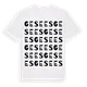 Gesees ordlek t-shirt