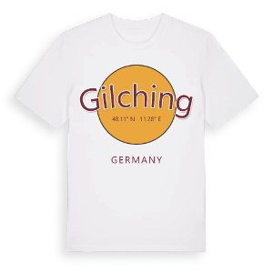 Gilching cirkel t-shirt – ekologisk bomull t-shirt från Pinshirt