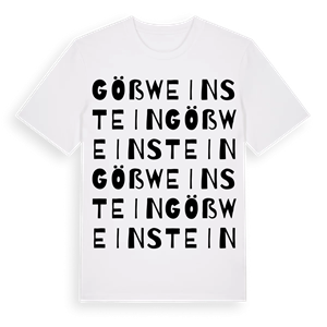 Gößweinstein ordlek t-shirt – ekologisk bomull t-shirt från Pinshirt