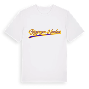 Göggingen-Nordost baseball t-shirt – ekologisk bomull t-shirt från Pinshirt