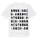 Göggingen-Nordwest ordlek t-shirt