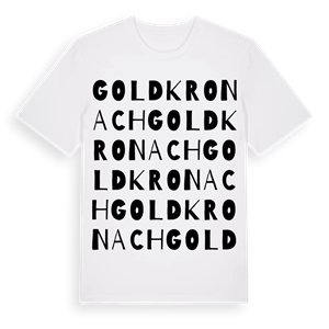Goldkronach ordlek t-shirt – ekologisk bomull t-shirt från Pinshirt