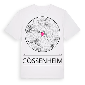 Gössenheim t-shirt – ekologisk bomull t-shirt från Pinshirt