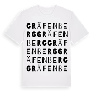 Gräfenberg ordlek t-shirt – ekologisk bomull t-shirt från Pinshirt