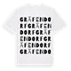 Gräfendorf ordlek t-shirt