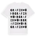 Grafenwöhr ordlek t-shirt