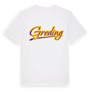 Greding baseball t-shirt – ekologisk bomull t-shirt från Pinshirt