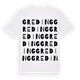 Greding ordlek t-shirt