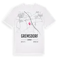 Gremsdorf karta t-shirt