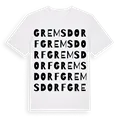Gremsdorf ordlek t-shirt
