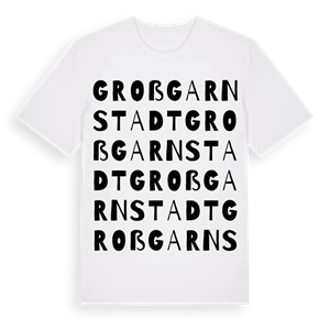 Großgarnstadt ordlek t-shirt – ekologisk bomull t-shirt från Pinshirt