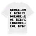 Großkarolinenfeld ordlek t-shirt