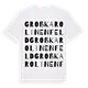 Großkarolinenfeld ordlek t-shirt