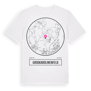 Großkarolinenfeld t-shirt – ekologisk bomull t-shirt från Pinshirt