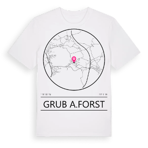 Grub a.Forst t-shirt – ekologisk bomull t-shirt från Pinshirt