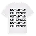 Gstadt am Chiemsee ordlek t-shirt