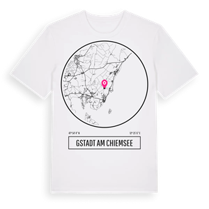 Gstadt am Chiemsee t-shirt – ekologisk bomull t-shirt från Pinshirt