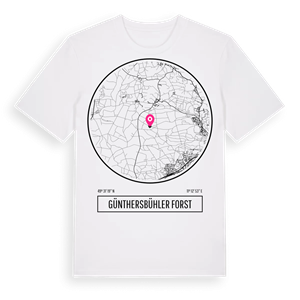 Günthersbühler Forst t-shirt – ekologisk bomull t-shirt från Pinshirt