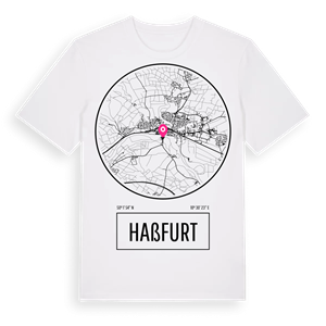 Haßfurt t-shirt – ekologisk bomull t-shirt från Pinshirt