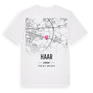 Haar karta t-shirt – ekologisk bomull t-shirt från Pinshirt