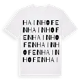 Hainhofen ordlek t-shirt