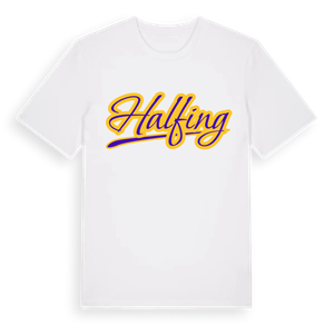 Halfing baseball t-shirt – ekologisk bomull t-shirt från Pinshirt