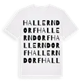 Hallerndorf ordlek t-shirt