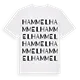 Hammel ordlek t-shirt