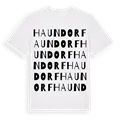 Haundorf ordlek t-shirt