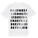Haundorf ordlek t-shirt