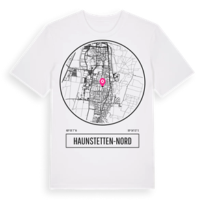 Haunstetten-Nord t-shirt – ekologisk bomull t-shirt från Pinshirt