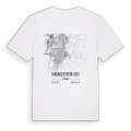 Haunstetten-Ost karta t-shirt