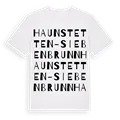 Haunstetten-Siebenbrunn ordlek t-shirt