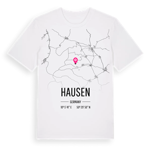 Hausen karta t-shirt – ekologisk bomull t-shirt från Pinshirt