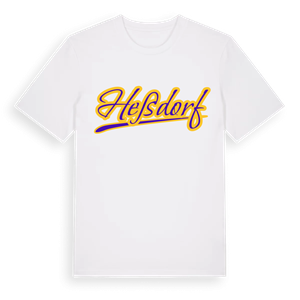 Heßdorf baseball t-shirt – ekologisk bomull t-shirt från Pinshirt