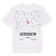 Heidenheim karta t-shirt