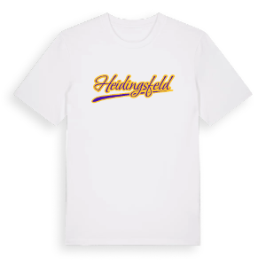 Heidingsfeld baseball t-shirt – ekologisk bomull t-shirt från Pinshirt