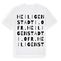 Heiligenstadt i. OFr. ordlek t-shirt