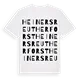 Heinersreuther Forst ordlek t-shirt