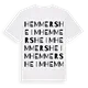 Hemmersheim ordlek t-shirt