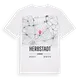 Herbstadt karta t-shirt