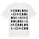 Heroldsbach ordlek t-shirt