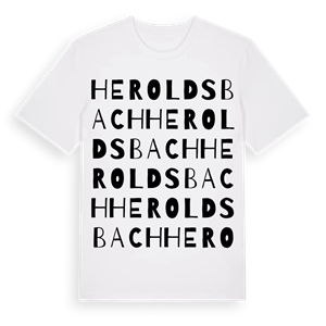Heroldsbach ordlek t-shirt – ekologisk bomull t-shirt från Pinshirt