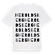 Heroldsberg ordlek t-shirt