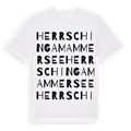 Herrsching am Ammersee ordlek t-shirt