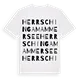 Herrsching am Ammersee ordlek t-shirt