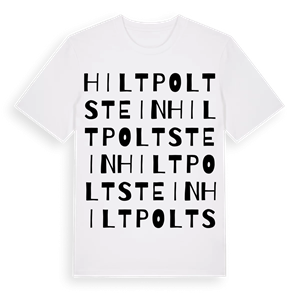 Hiltpoltstein ordlek t-shirt – ekologisk bomull t-shirt från Pinshirt