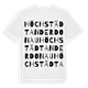 Höchstädt an der Donau ordlek t-shirt